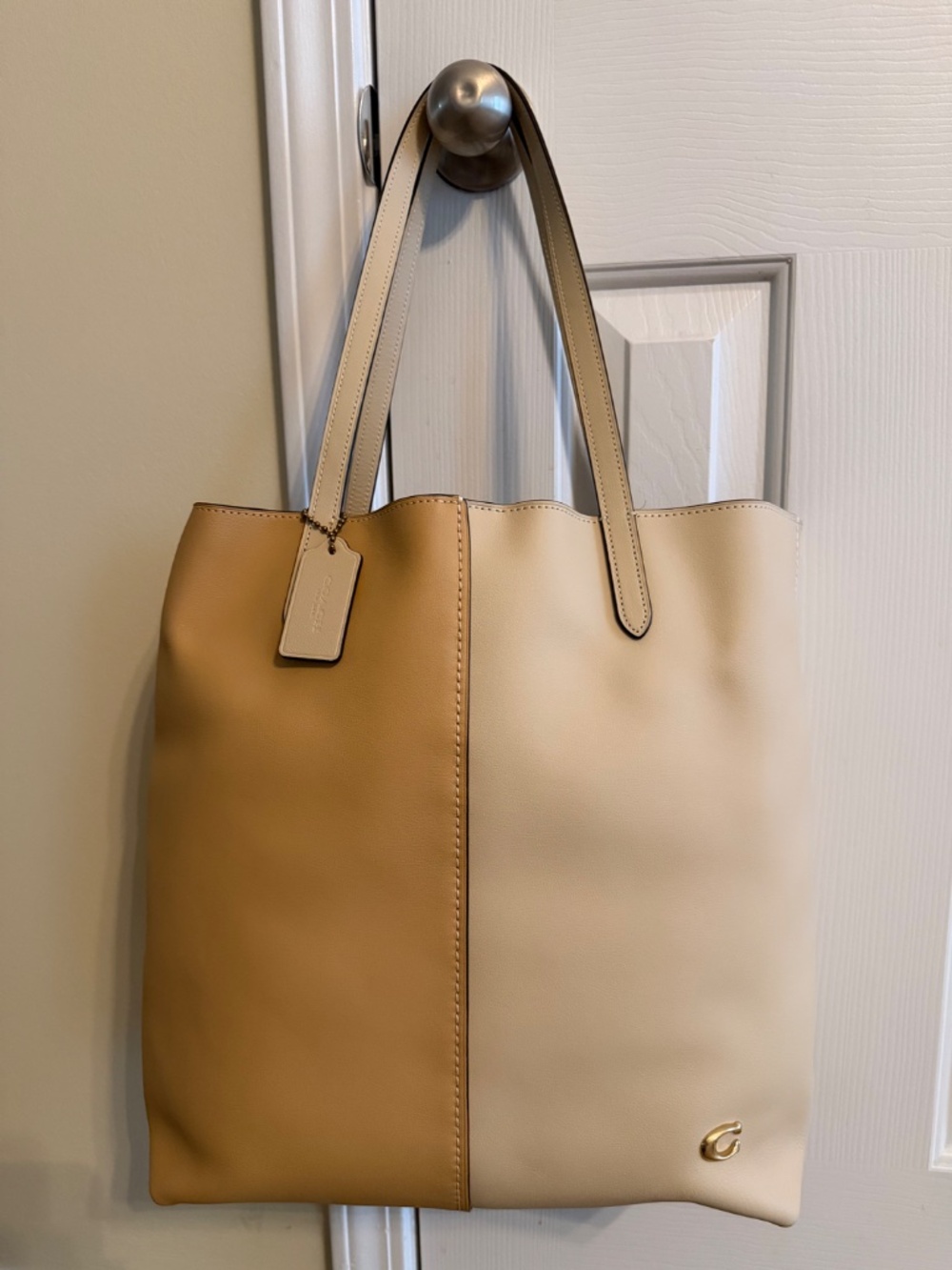 Coach Colorblock North Tote - Picture 2 of 13